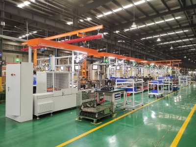 商用車(chē)氣壓盤(pán)式制動(dòng)器裝配線